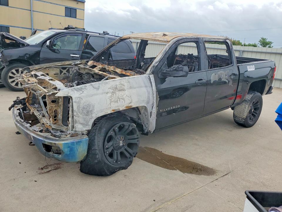 2014 Chevrolet VIN 3GCUKREC4EG166673 COPART salvage auction — ENGINE BURN, Tx - Nonrepairable Title, sold $775 on 2026-07-02 (photo 1)