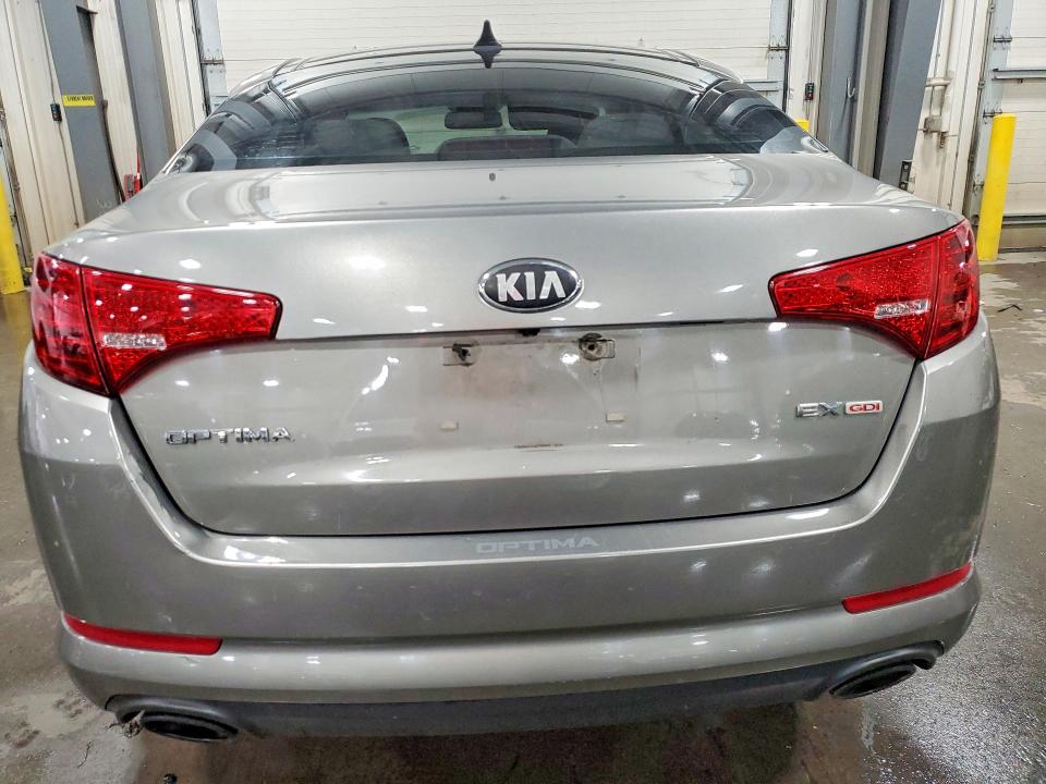 2013 Kia Optima VIN 5XXGN4A71DG248491 COPART salvage auction — FRONT END, Mn - Cert Of Title-Prior Salvage, sold $225 on 2026-07-28 (photo 6)