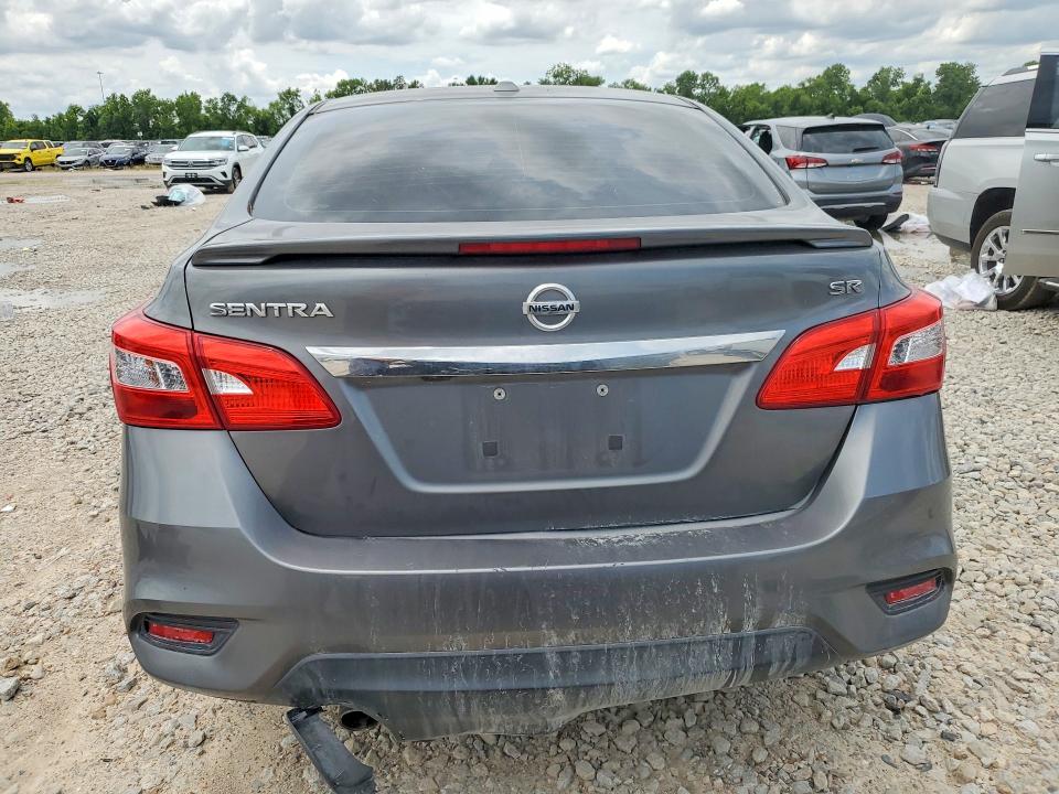 2019 Nissan Sentra VIN 3N1AB7AP4KY298308 COPART salvage auction — FRONT END, Tx - Salvage Vehicle Title, sold $150 on 2026-07-24 (photo 6)
