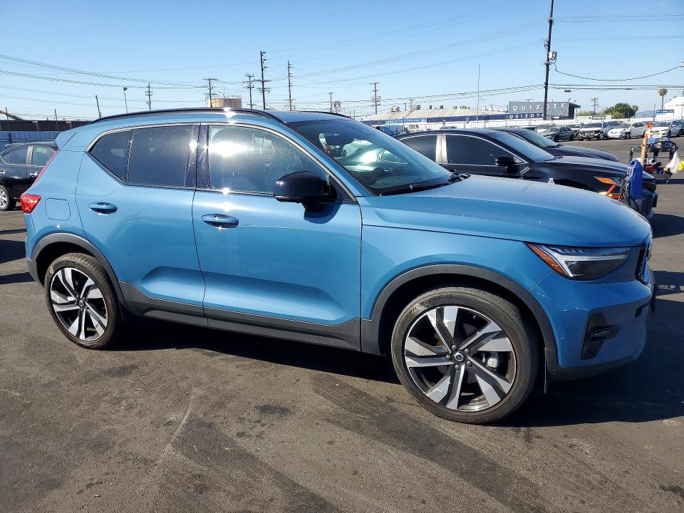 2024 Volvo VIN YV4L12UL7R2363047 COPART salvage auction — SIDE, Ca - Salvage Certificate, sold $15,500 on 2026-07-06 (photo 4)