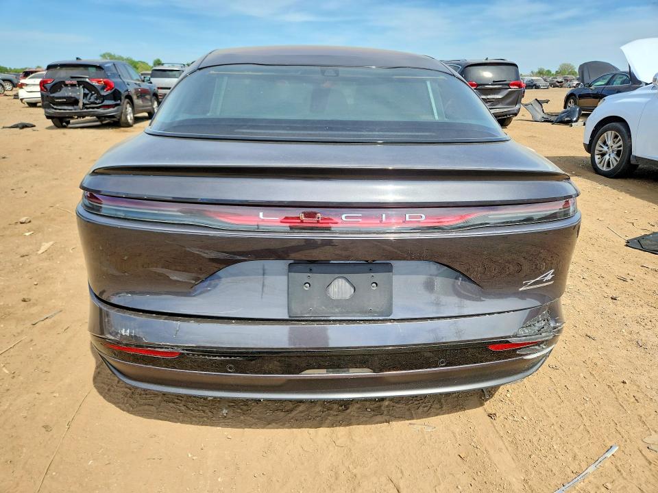2024 Lucid VIN 50EA1TEA6RA006845 COPART salvage auction — FRONT END, Il - Salvage Certificate, sold $11,500 on 2026-09-01 (photo 6)