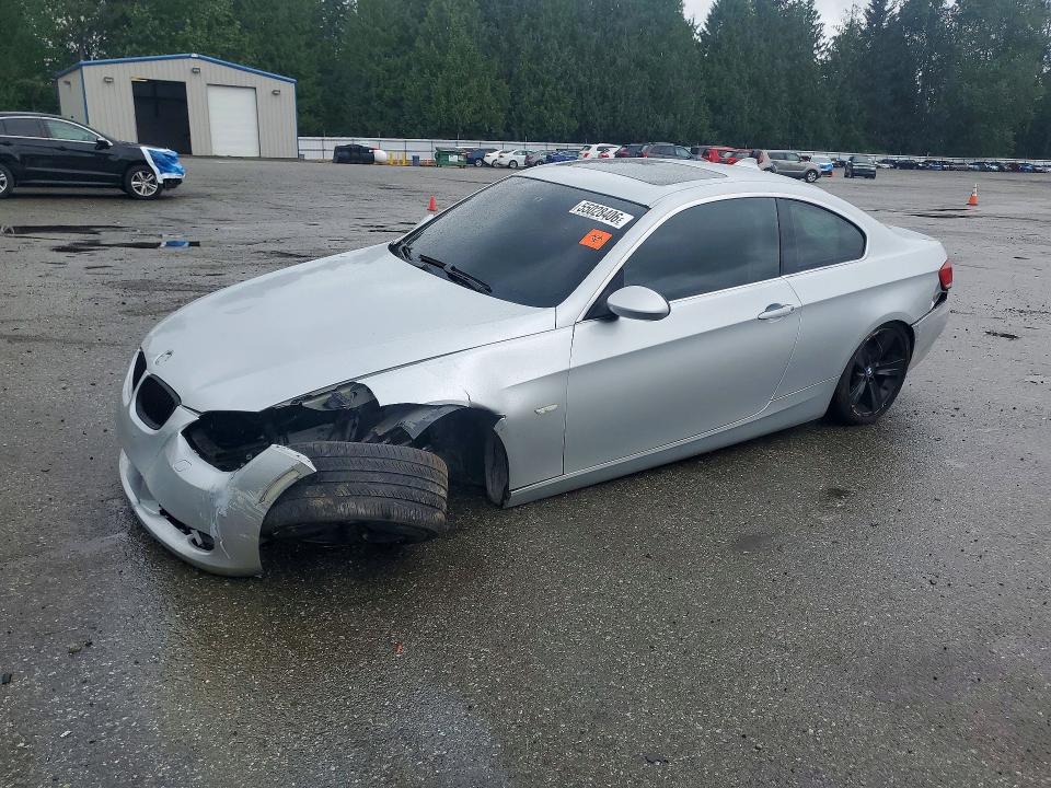 2007 BMW 3 series VIN WBAWB73517P036671 COPART salvage auction — FRONT END, Wa - Bill Of Sale, sold $600 on 2026-07-06 (photo 1)
