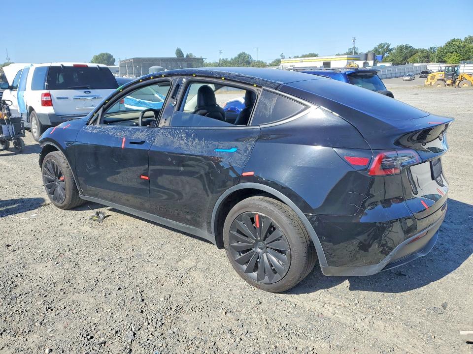 2020 Tesla Model y VIN 5YJYGDEE4LF044339 COPART salvage auction — FRONT END, Ca - Salvage Certificate, sold $6,200 on 2026-07-02 (photo 2)