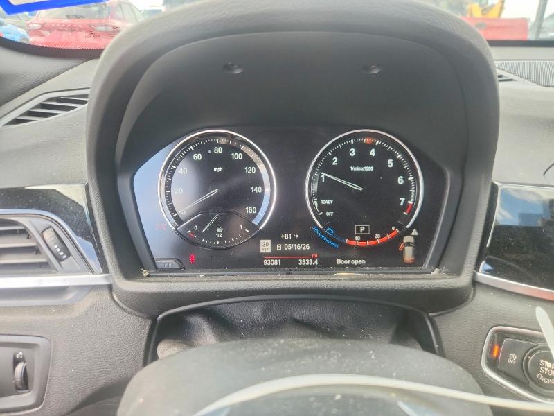 2019 BMW X1 VIN WBXHU7C56K3H44457 COPART salvage auction — SIDE, Tx - Salvage Vehicle Title, sold $5,700 on 2026-07-20 (photo 9)