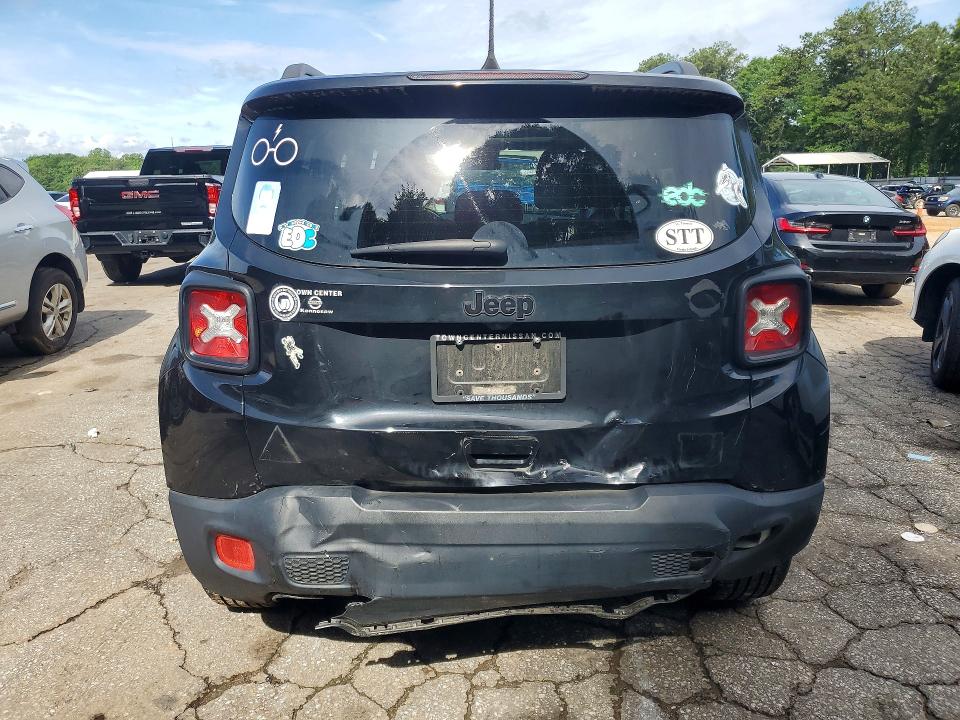 2018 Jeep Renegade VIN ZACCJABB5JPH60094 COPART salvage auction — REAR END, GA - CERT OF TITLE-SALVAGE, sold $2,700 on 2026-07-31 (photo 6)