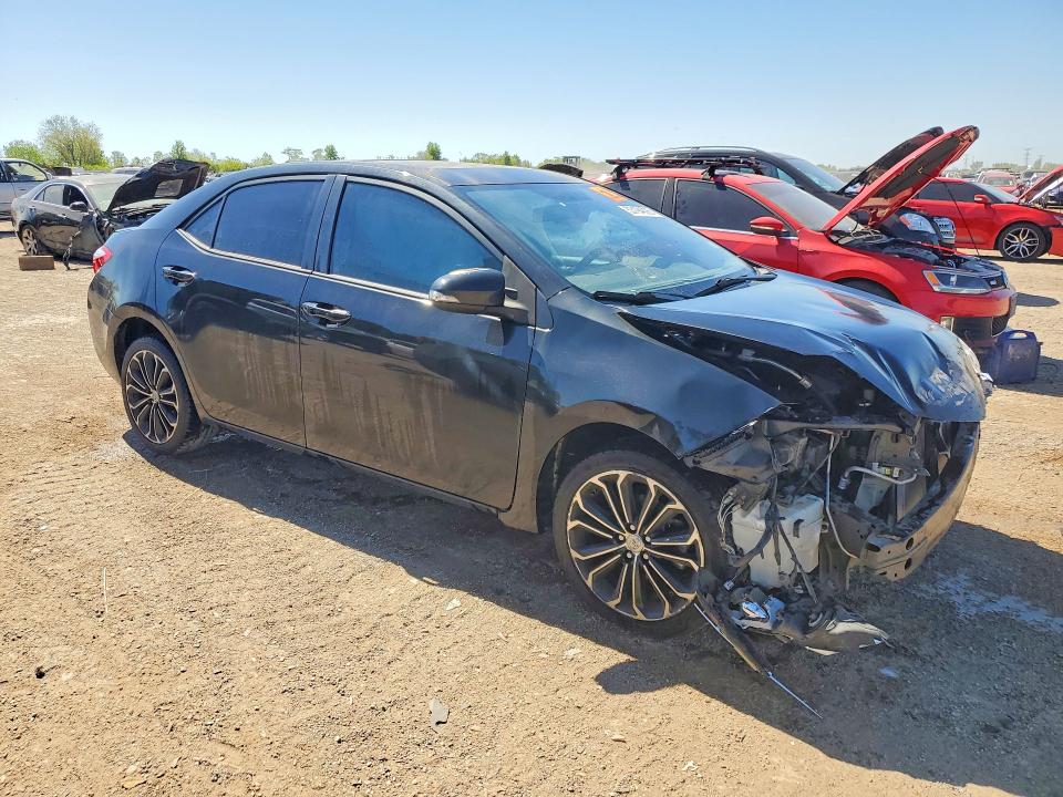 2015 Toyota Corolla VIN 5YFBURHE3FP301555 COPART salvage auction — FRONT END, Il - Salvage Certificate, sold $1,700 on 2026-07-16 (photo 4)