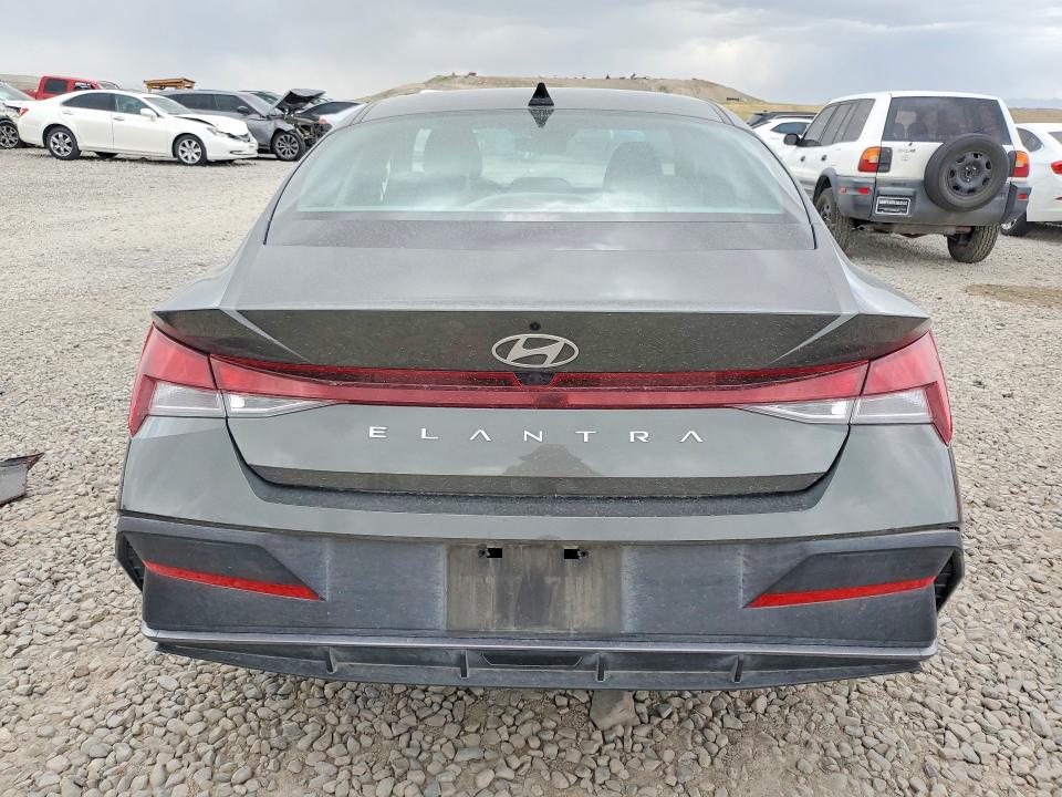2024 Hyundai Elantra VIN KMHLM4DGXRU765220 COPART salvage auction — FRONT END, Ut - Salvage Certificate, sold $4,650 on 2026-07-10 (photo 6)