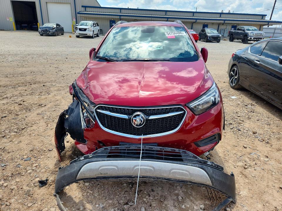 2020 Buick Encore VIN KL4CJASB1LB001577 COPART salvage auction — FRONT END, Tx - Salvage Vehicle Title, sold $1,800 on 2026-07-30 (photo 5)