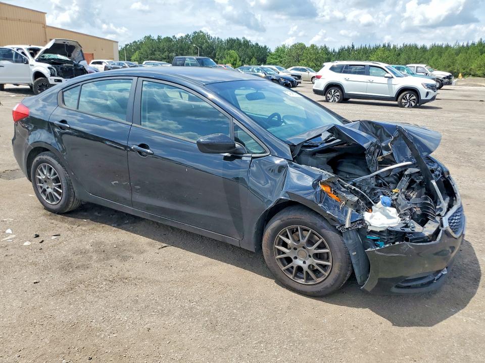 2014 Kia Forte VIN KNAFK4A68E5191947 COPART salvage auction — FRONT END, Sc - Cert Of Title-Salvage, sold $500 on 2026-07-17 (photo 4)
