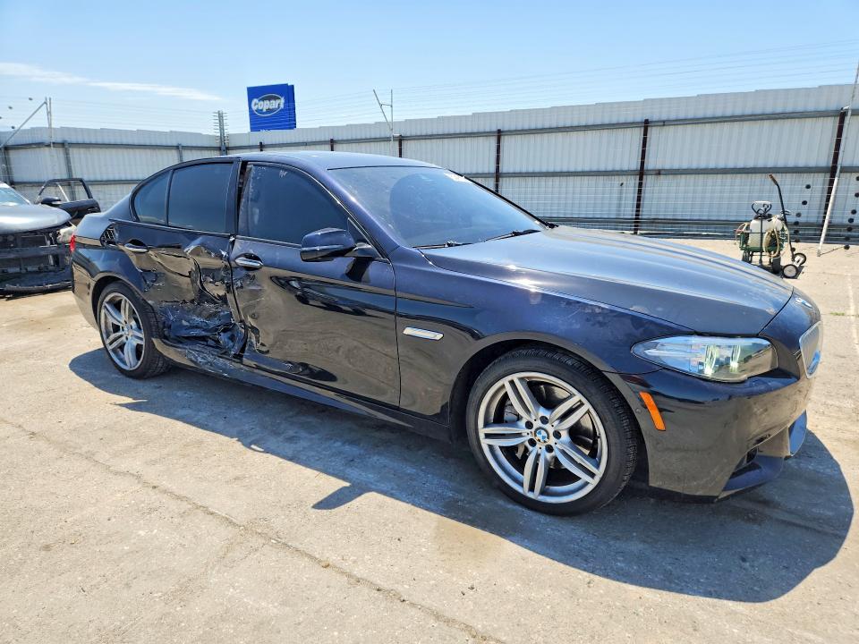 2016 BMW 5er VIN WBAKP9C55GD981278 COPART salvage auction — SIDE, Ca - Salvage Certificate, sold $5,200 on 2026-07-17 (photo 4)
