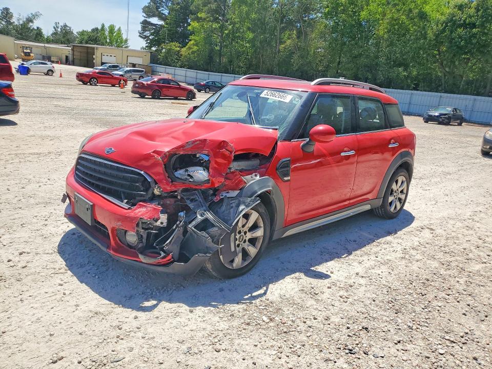 2019 Mini Cooper VIN WMZYS7C59K3F46801 COPART salvage auction — FRONT END, NC - SALVAGE CERTIFICATE OF TITLE, sold $1,350 on 2026-07-10 (photo 1)