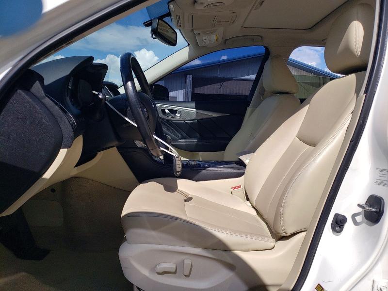 2015 Infiniti Q50 VIN JN1BV7AR1FM412108 COPART salvage auction — SIDE, Ct - Cert Of Title-Salvage, sold $3,750 on 2026-07-09 (photo 7)
