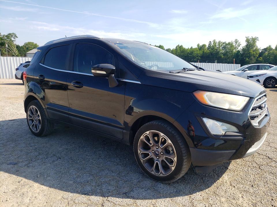 2019 Ford Ecosport VIN MAJ3S2KE0KC261387 COPART salvage auction — FRONT END, Va - Cert Of Title - Salvage, sold $2,100 on 2026-07-06 (photo 4)