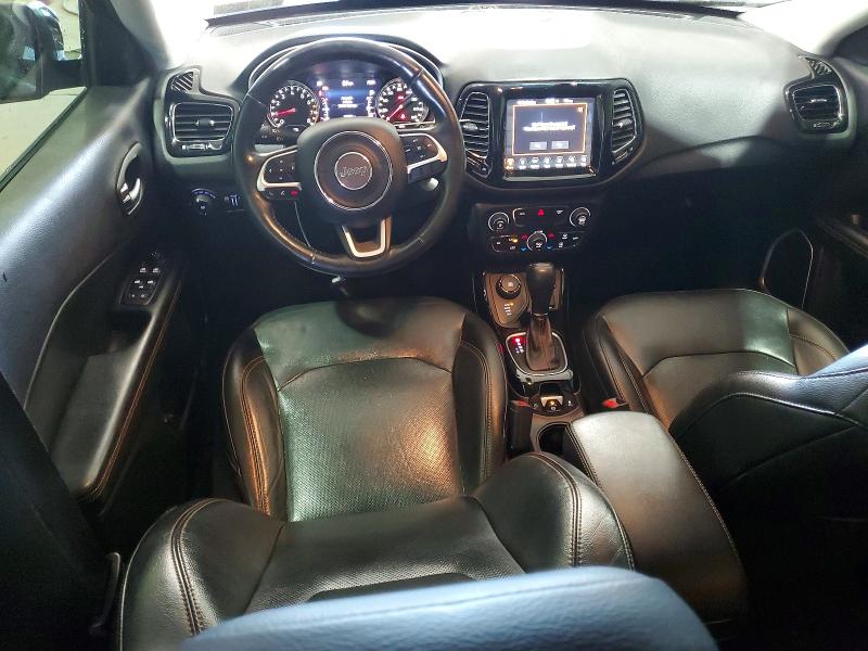 2018 Jeep Compass VIN 3C4NJDCB7JT255563 COPART salvage auction — NORMAL WEAR, IN - CERTIFICATE OF TITLE, sold $4,250 on 2026-07-09 (photo 8)