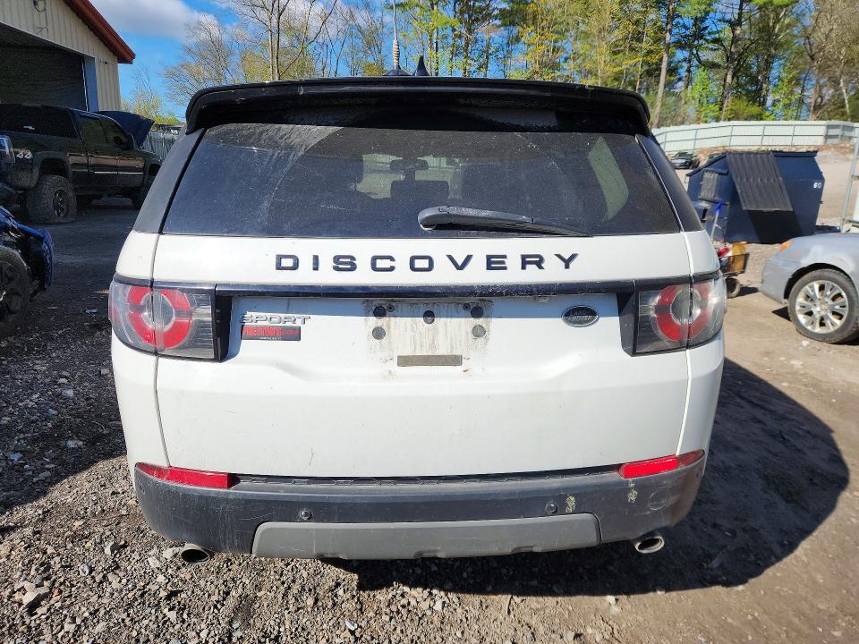 2017 Land rover Discovery VIN SALCP2BG8HH636993 COPART salvage auction — FRONT END, Vt - Cert Of Title-Parts Only Salva, sold $850 on 2026-07-20 (photo 6)