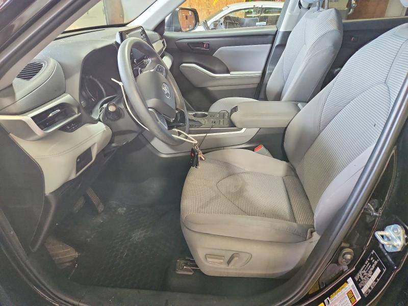 2021 Toyota Highlander VIN 5TDCZRBHXMS058128 COPART salvage auction — FRONT END, PA - CERTIFICATE OF SALVAGE, sold $7,000 on 2026-07-02 (photo 7)
