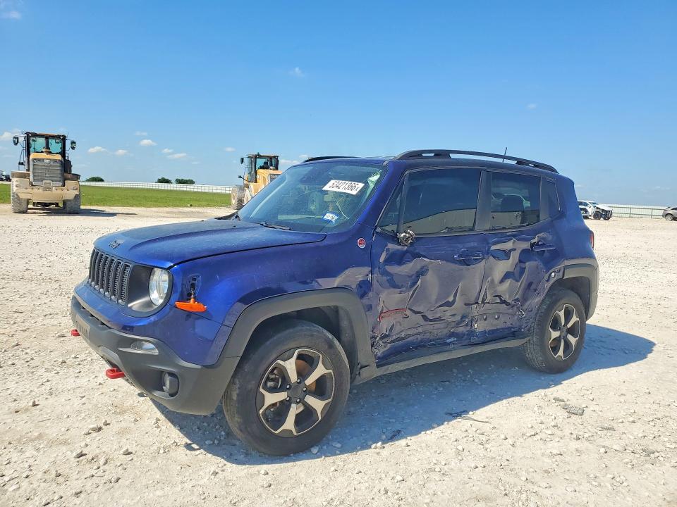 2021 Jeep Renegade VIN ZACNJDC16MPM25427 COPART salvage auction — SIDE, Tx - Certificate Of Title, sold $225 on 2026-07-23 (photo 1)