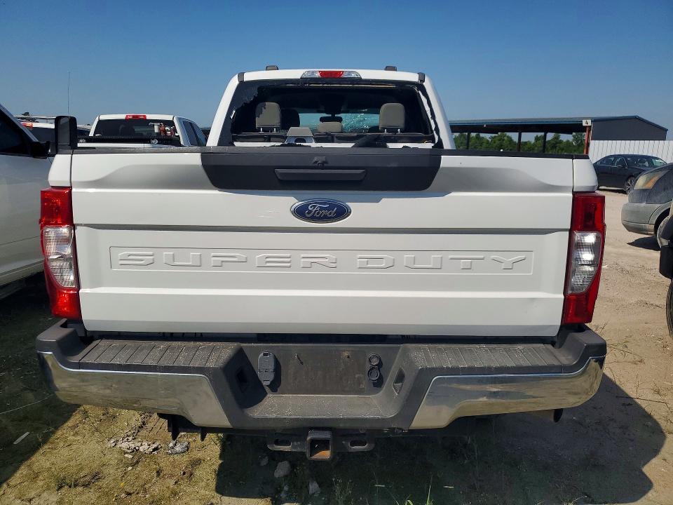 2021 Ford F-250 super duty VIN 1FT7W2BN6MEC26215 COPART salvage auction — VANDALISM, Tx - Certificate Of Title, sold $16,000 on 2026-08-28 (photo 6)