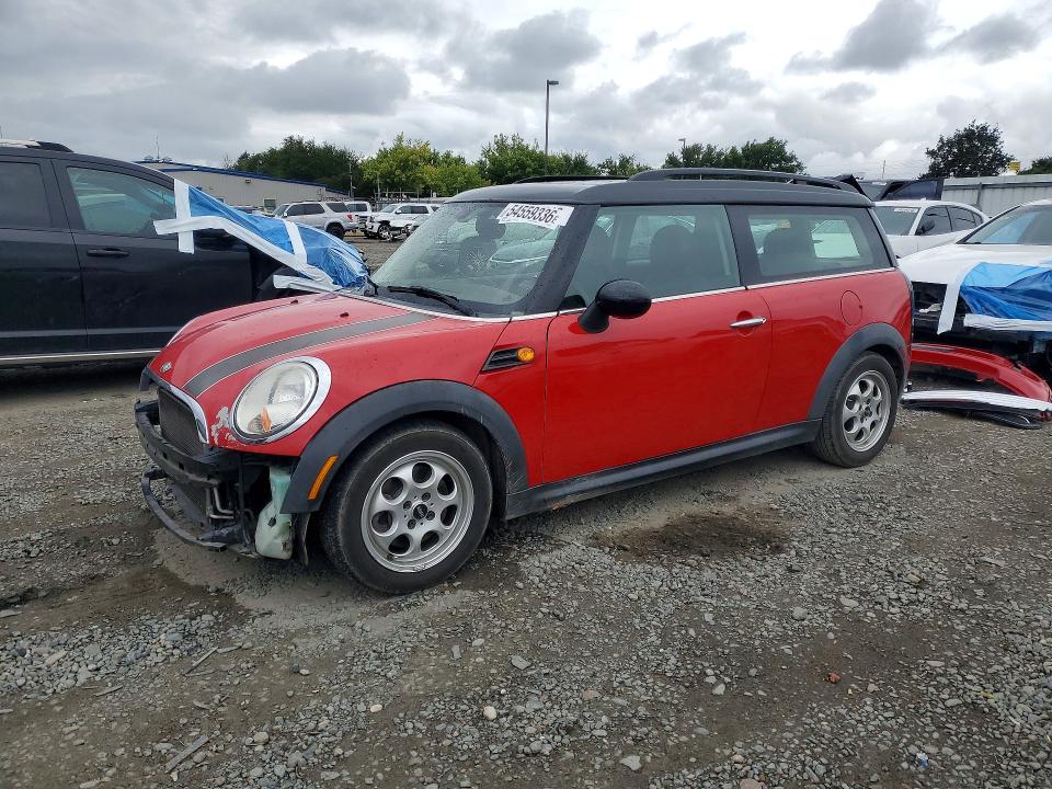2013 Mini Cooper VIN WMWZF3C51DT571271 COPART salvage auction — FRONT END, Ca - Salvage Certificate, sold $475 on 2026-07-07 (photo 1)