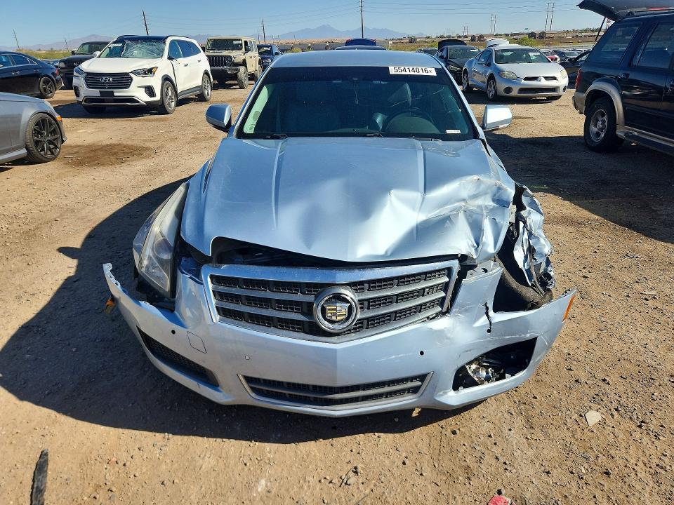 2013 Cadillac Ats VIN 1G6AB5RX8D0139670 COPART salvage auction — FRONT END, Az - Cert Of Title - Salvage, sold $775 on 2026-07-31 (photo 5)