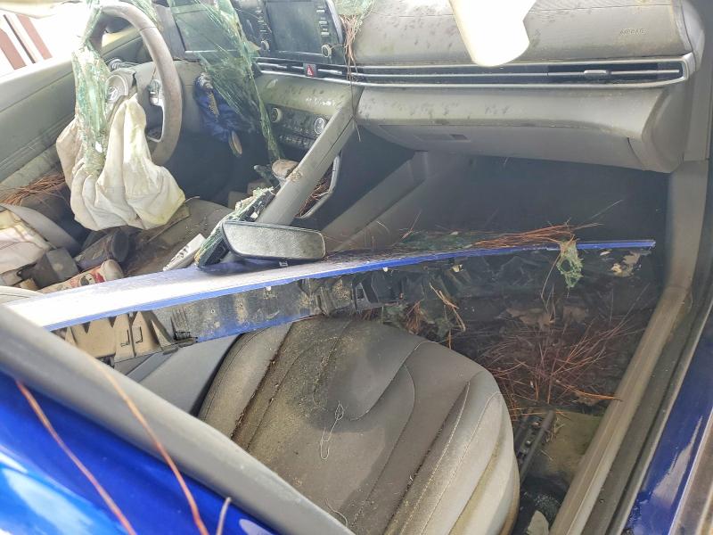 2022 Hyundai Elantra VIN 5NPLS4AG6NH057310 COPART salvage auction — REAR END, Ms - Certificate Of Title, sold $1,150 on 2026-07-02 (photo 8)
