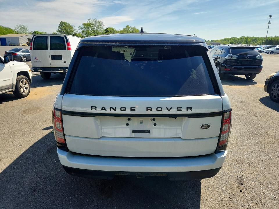 2016 Land rover RANGE ROVER VIN SALGS2KF9GA246581 COPART salvage auction — MECHANICAL, Pa - Cert Of Title, sold $1,050 on 2026-07-02 (photo 6)