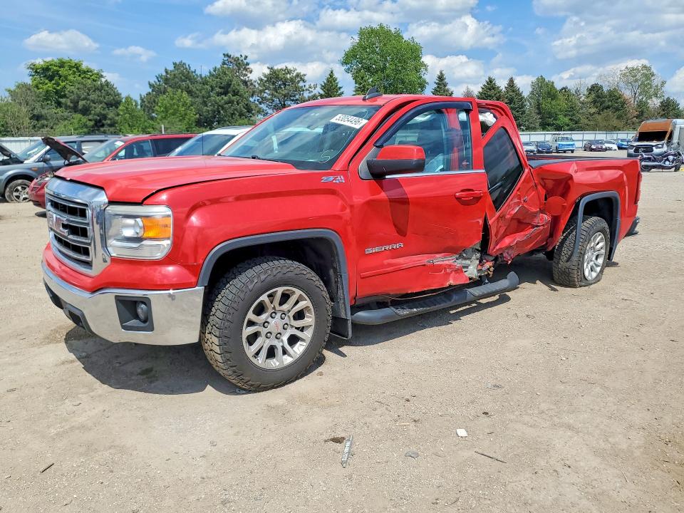 2015 Gmc SIERRA VIN 1GTV2UEC9FZ149957 COPART salvage auction — SIDE, Il - Salvage Certificate, sold $5,000 on 2026-07-09 (photo 1)