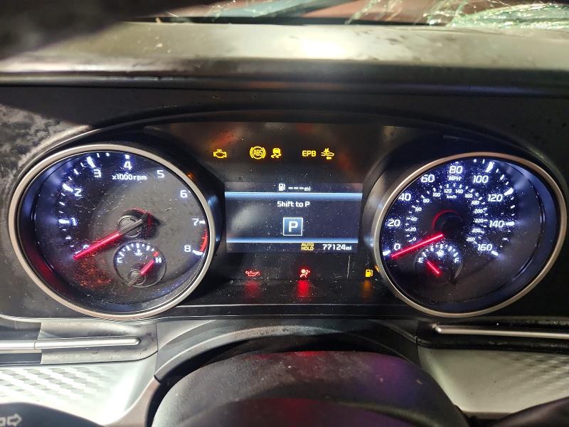 2022 Kia Carnival VIN KNDNB4H36N6173094 COPART salvage auction — FRONT END, Tx - Certificate Of Title, sold $1,750 on 2026-07-02 (photo 9)