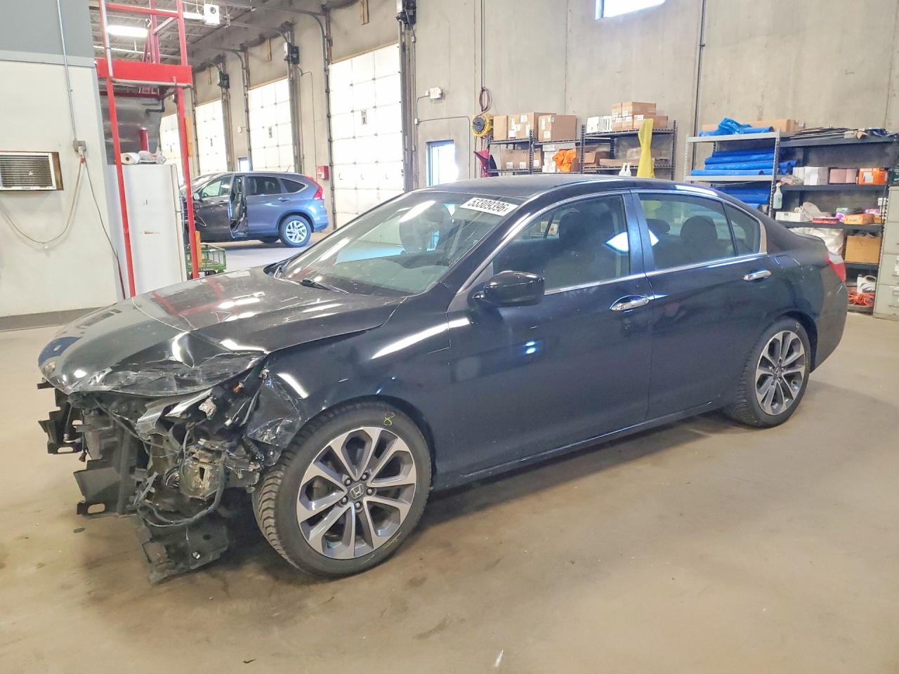 2014 Honda Accord VIN 1HGCR2F50EA038719 COPART salvage auction — Front End, MN - CERT OF TITLE-SALVAGE, sold $2,100 on 2026-07-09 (photo 1)