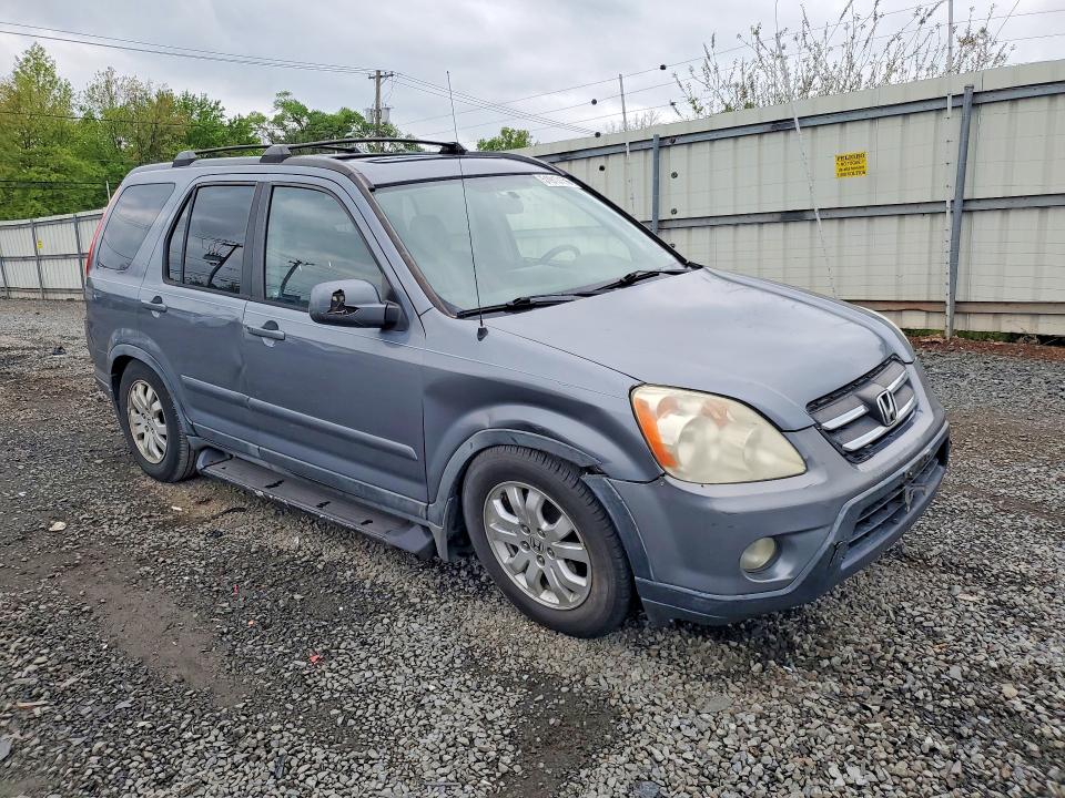 2006 Honda Cr-v VIN JHLRD78996C002654 COPART salvage auction — FRONT END, Nj - Cert Of Title-Salvage, sold $375 on 2026-07-21 (photo 4)