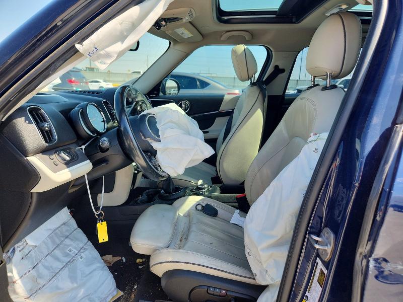 2019 Mini Cooper VIN WMZYU7C53K3F93512 COPART salvage auction — FRONT END, Tx - Certificate Of Title, sold $2,200 on 2026-07-24 (photo 7)