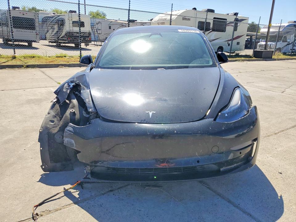 2021 Tesla Model 3 VIN 5YJ3E1EB8MF075552 COPART salvage auction — FRONT END, Ca - Salvage Certificate, sold $5,000 on 2026-07-20 (photo 5)