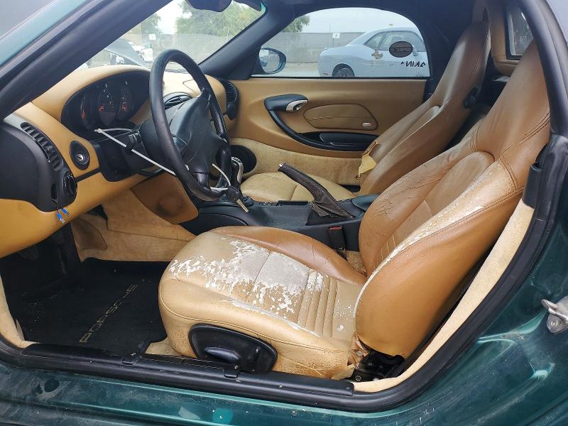 2000 Porsche Boxster VIN WP0CA2988YU624373 COPART salvage auction — REAR END, Ca - Salvage Certificate, sold $350 on 2026-07-14 (photo 7)