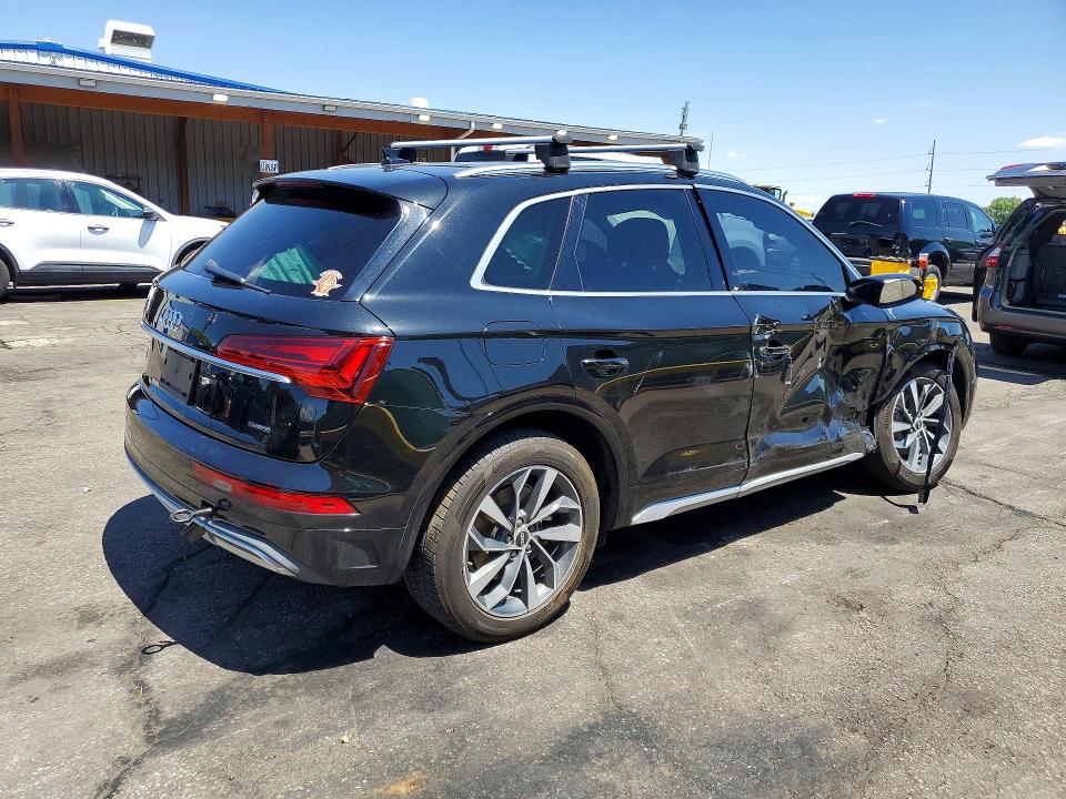 2021 Audi VIN WA1BAAFY5M2002470 COPART salvage auction — FRONT END, Co - Salvage Title, sold $9,300 on 2026-07-28 (photo 3)