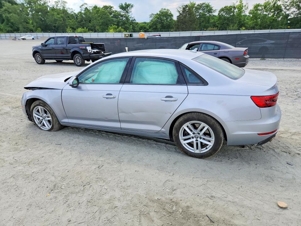 2017 Audi A4 VIN WAUANAF48HN031367 COPART salvage auction — FRONT END, Sc - Cert Of Title-Salvage, sold $700 on 2026-07-27 (photo 2)