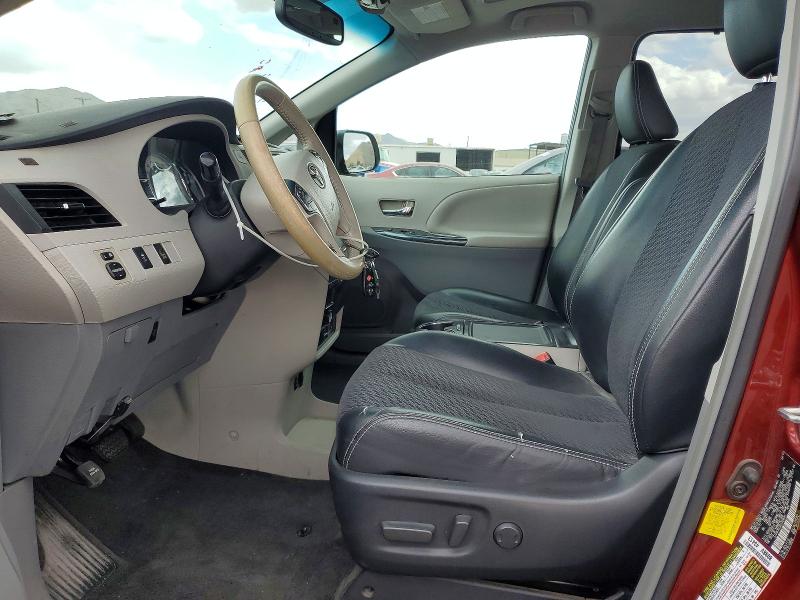 2013 Toyota Sienna VIN 5TDXK3DCXDS289681 COPART salvage auction — REAR END, Ca - Salvage Certificate, sold $3,350 on 2026-07-16 (photo 7)