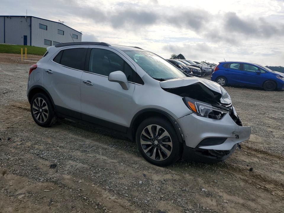2021 Buick Encore VIN KL4CJESM5MB364006 COPART salvage auction — FRONT END, Sc - Cert Of Title-Salvage, sold $1,300 on 2026-07-15 (photo 4)
