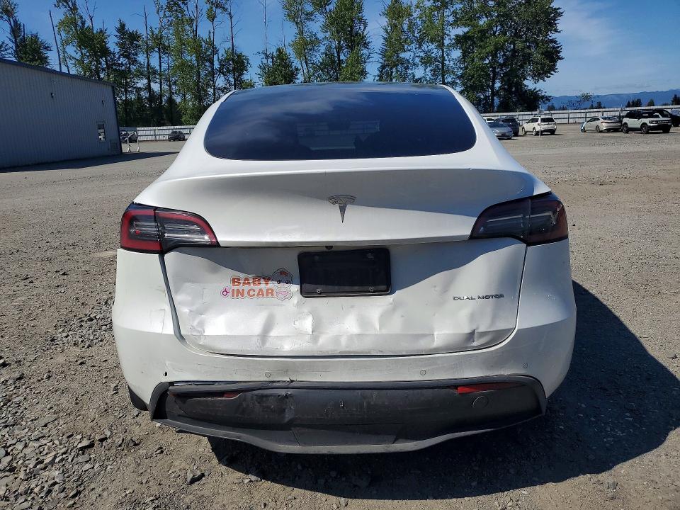2021 Tesla VIN 5YJYGAEE9MF237781 COPART salvage auction — FRONT END, Wa - Bill Of Sale, sold $5,200 on 2026-07-06 (photo 6)