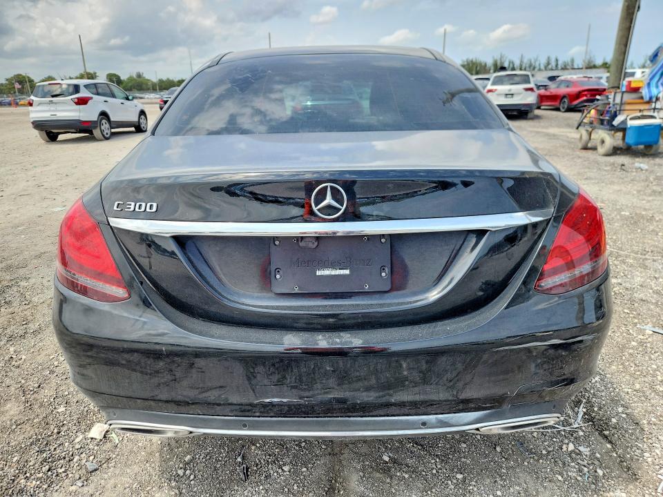 2021 Mercedes-benz C-klasse VIN W1KWF8DB7MR646792 COPART salvage auction — MINOR DENT/SCRATCHES, Fl - Certificate Of Title, sold $11,700 on 2026-07-02 (photo 6)