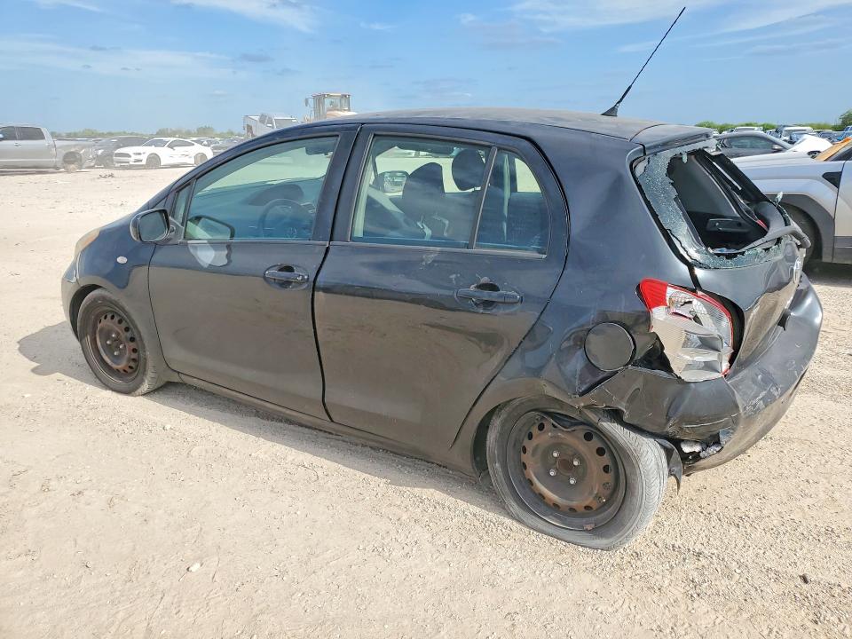 2011 Toyota Yaris VIN JTDKT4K30B5330516 COPART salvage auction — REAR END, Tx - Salvage Vehicle Title, sold $1,000 on 2026-07-16 (photo 2)