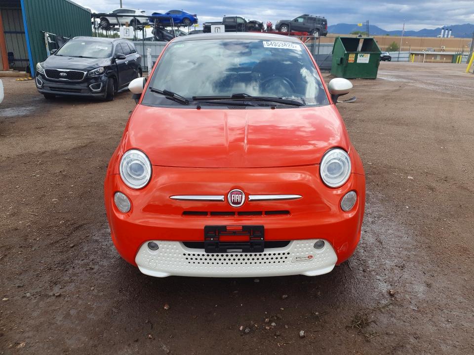2014 Fiat 500 VIN 3C3CFFGE9ET189715 COPART salvage auction — MINOR DENT/SCRATCHES, Co - Certificate Of Title, sold $875 on 2026-07-29 (photo 5)