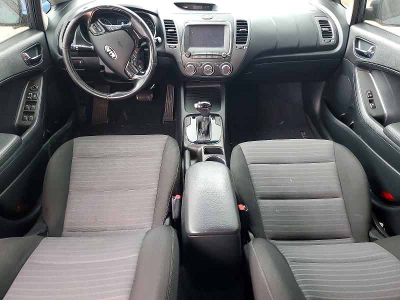 2017 Kia Forte VIN 3KPFL4A75HE030036 COPART salvage auction — FRONT END, Tx - Salvage Vehicle Title, sold $150 on 2026-07-03 (photo 8)