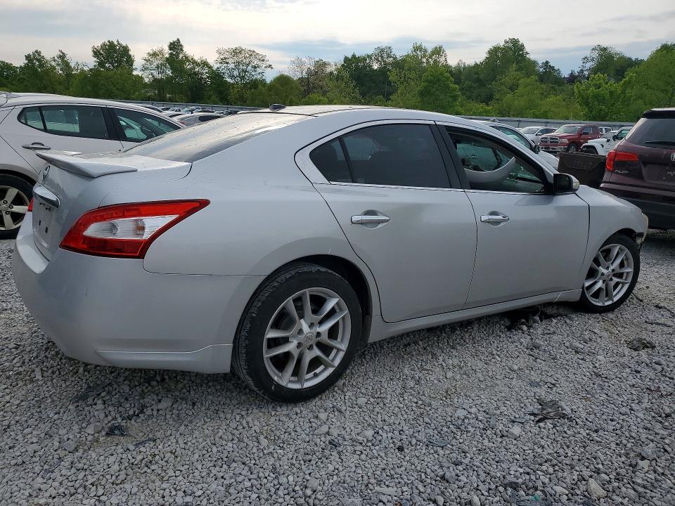 2011 Nissan Maxima VIN 1N4AA5AP6BC855884 COPART salvage auction — SIDE, Ky - Cert Of Title-Salvage, sold $300 on 2026-07-10 (photo 3)