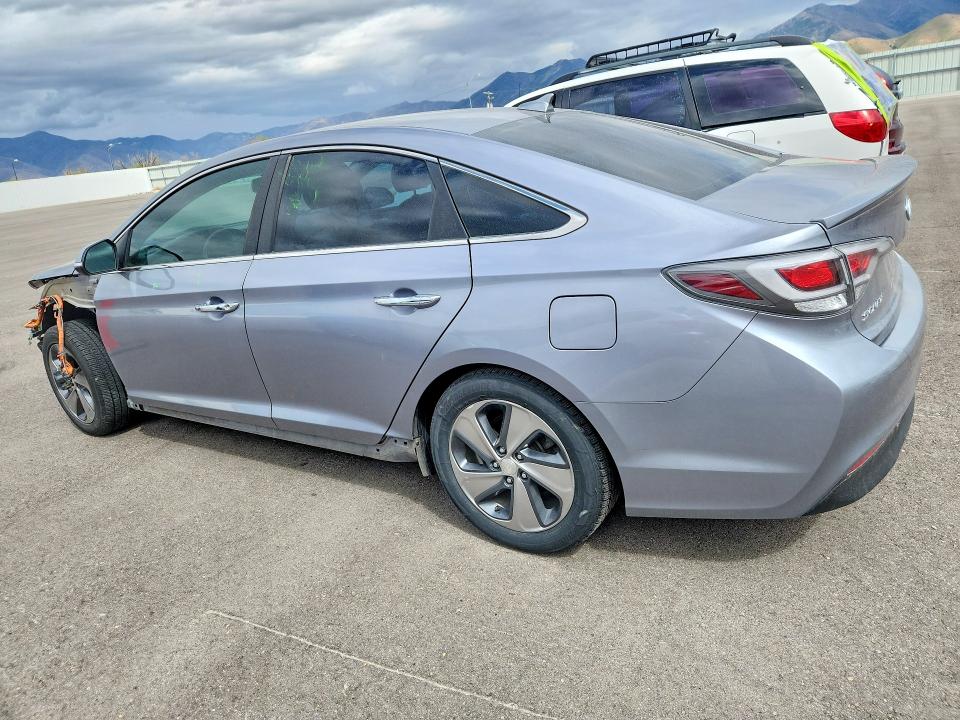 2017 Hyundai Sonata VIN KMHE14L26HA045114 COPART salvage auction — FRONT END, UT - SALVAGE CERTIFICATE, sold $1,800 on 2026-07-17 (photo 2)