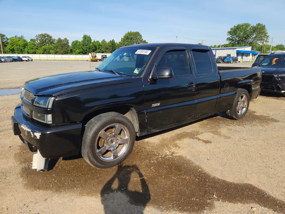 2004 Chevrolet Silverado VIN 2GCEK19N141131825 COPART salvage auction — REAR END, La - Cert Of Title-Salvage, sold $5,100 on 2026-07-09 (photo 1)