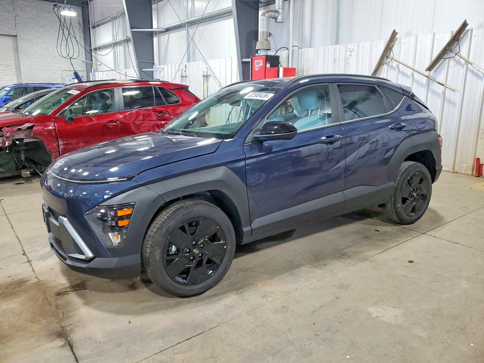 2026 Hyundai Kona VIN KM8HFCAB1TU424508 COPART salvage auction — SIDE, Mn - Cert Of Title-Salvage, sold $4,600 on 2026-07-28 (photo 1)