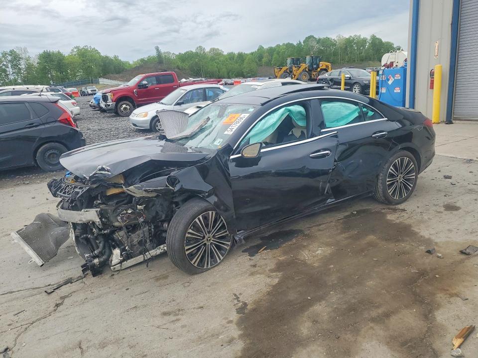 2023 Mercedes-benz Cla-klasse VIN W1K5J4HB7PN405517 COPART salvage auction — FRONT END, Pa - Certificate Of Salvage, sold $2,400 on 2026-07-29 (photo 1)