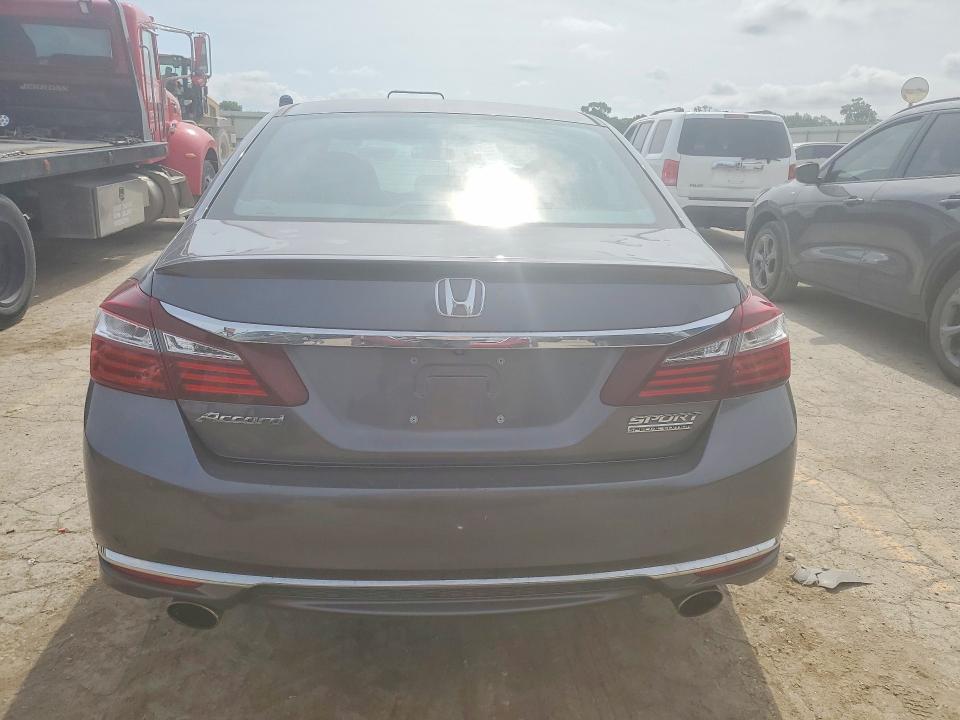 2017 Honda Accord VIN 1HGCR2F16HA279590 COPART salvage auction — HAIL, Mn - Cert Of Title-Salvage, sold $175 on 2026-07-22 (photo 6)