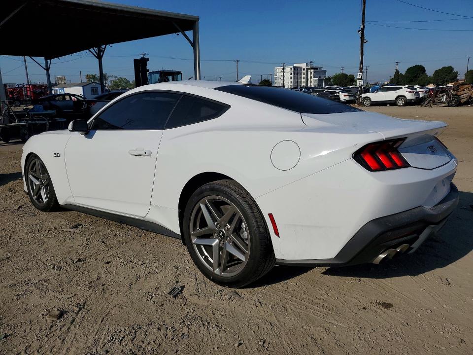 2025 Ford Mustang VIN 1FA6P8CF1S5401606 COPART salvage auction — FRONT END, Ca - Salvage Certificate, sold $25,500 on 2026-07-02 (photo 2)