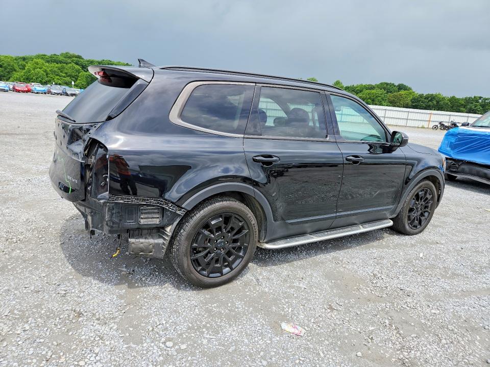 2021 Kia Telluride VIN 5XYP3DHC3MG178741 COPART salvage auction — WATER/FLOOD, Nc - Salvage Certificate Of Title, sold $5,200 on 2026-07-15 (photo 3)